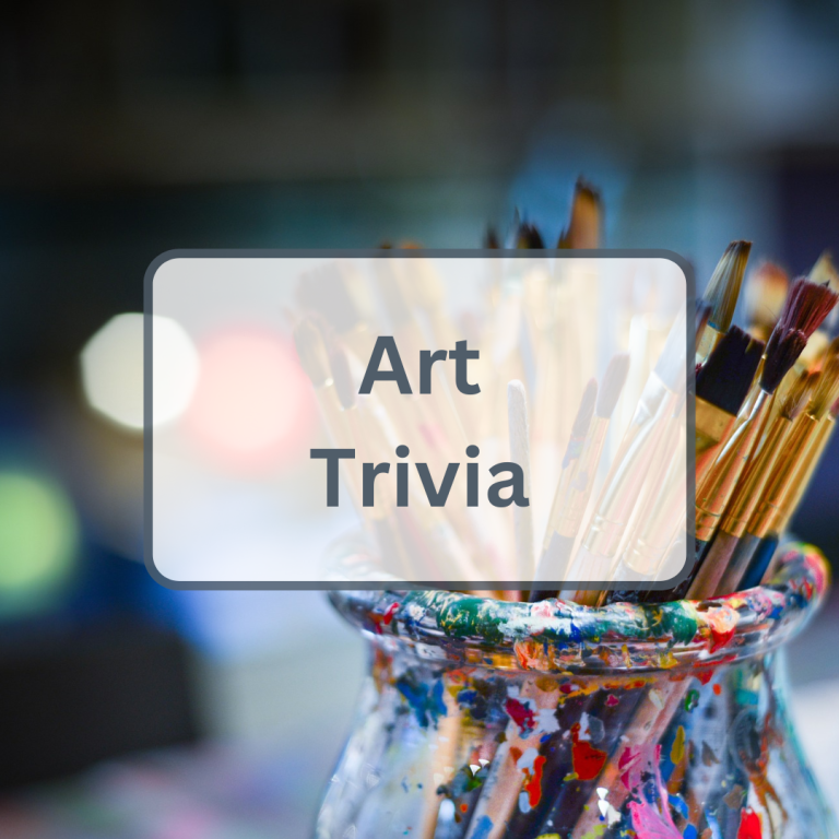 104 art trivia questions and answers