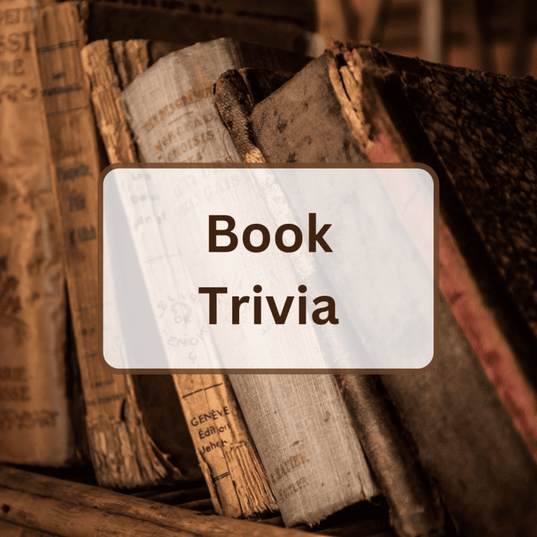 87 book trivia questions and answers