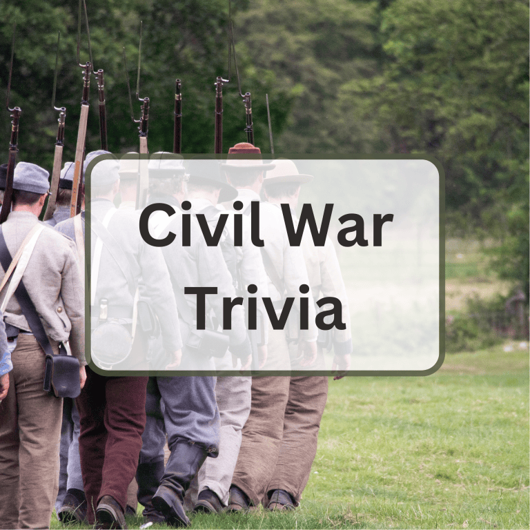 132 civil war trivia questions and answers