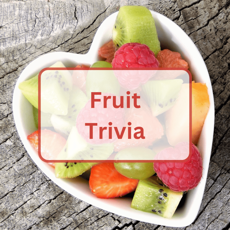 70 fruit trivia questions and answers