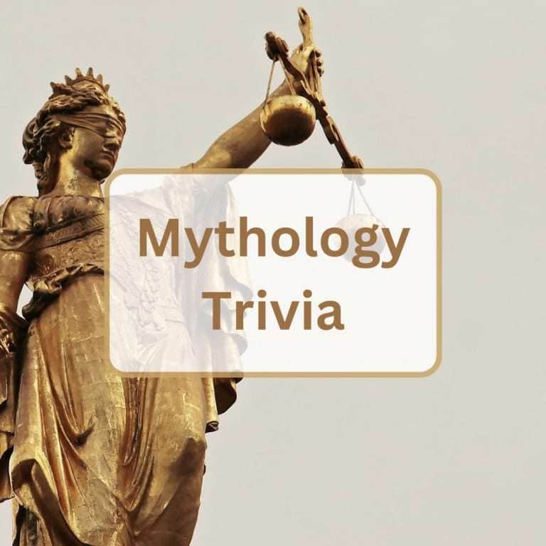 93 mythology trivia questions and answers