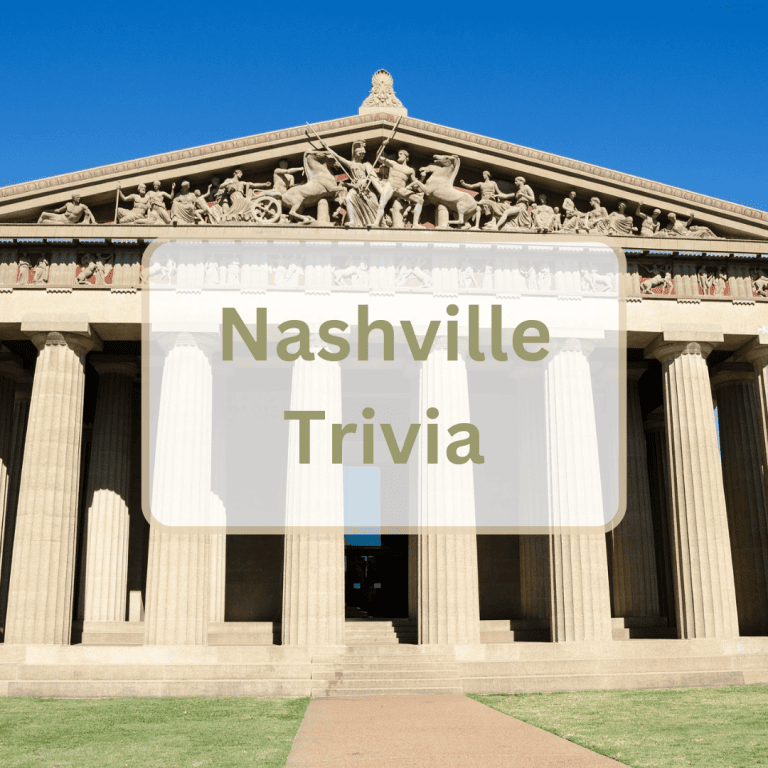 Nashville trivia questions and answers