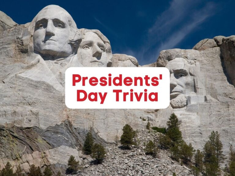 Presidents day trivia questions and answers (2023)