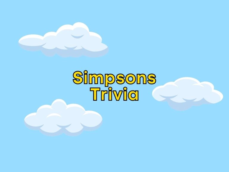 The simpsons trivia questions and answers