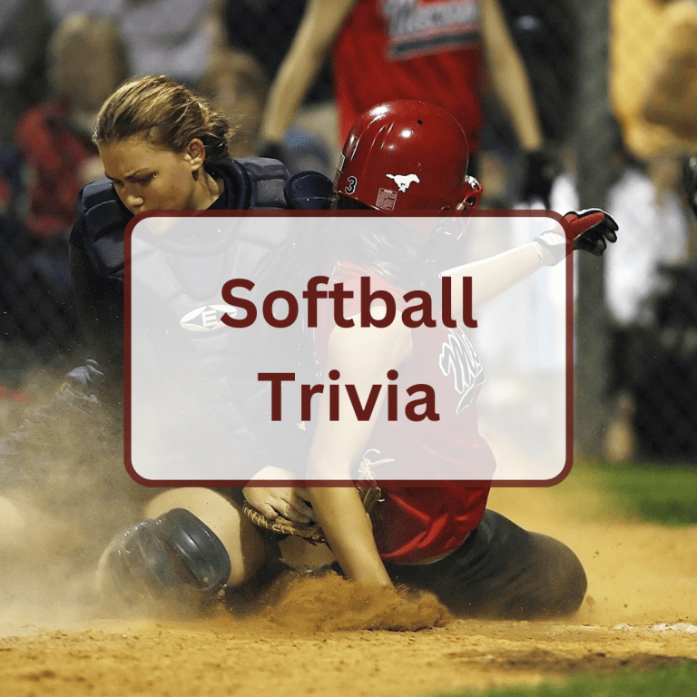 74 softball trivia questions and answers