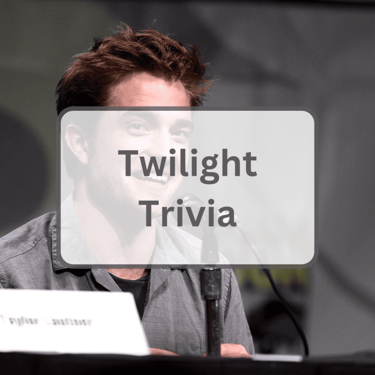 91 twilight trivia questions and answers