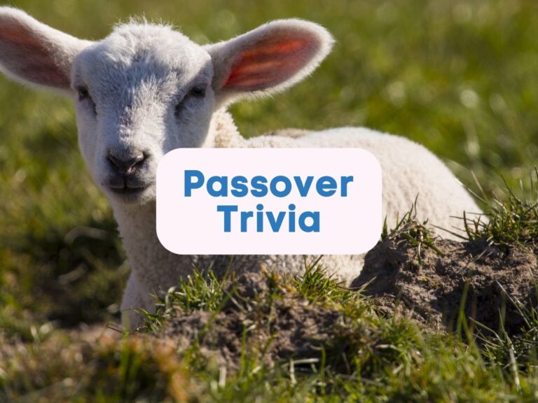 Passover trivia questions and answers